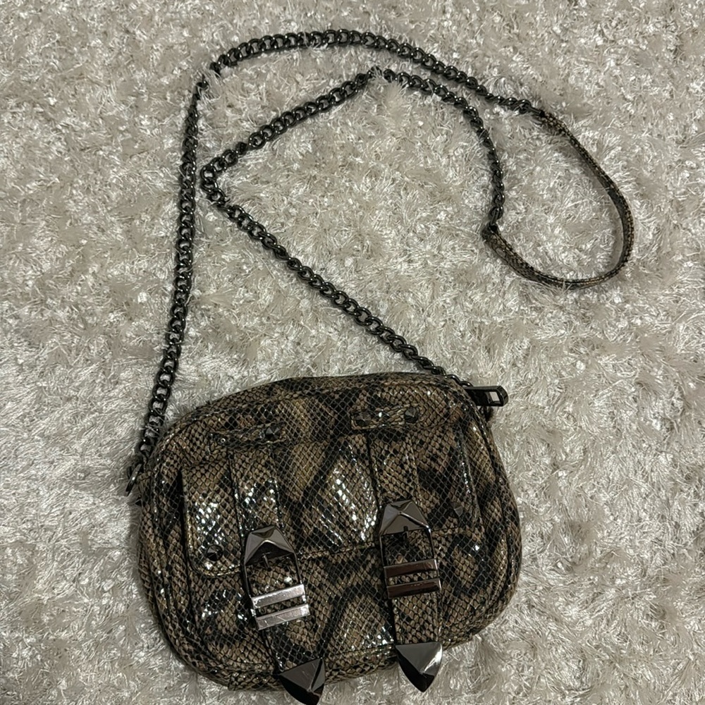 Rebecca Minkoff Snakeskin print Cross Body Bag